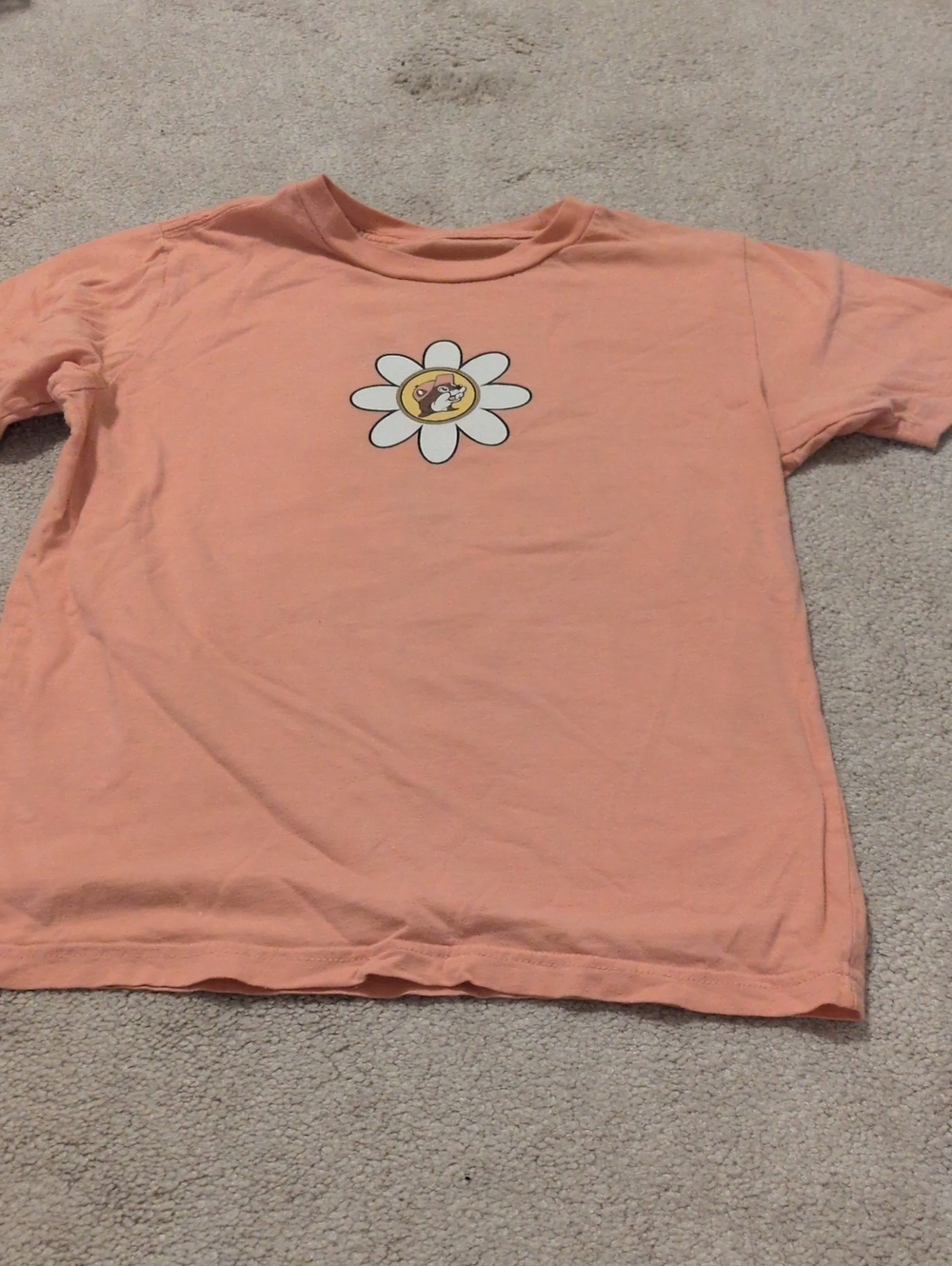 Buc-ee's Kids Peach Graphic Tee